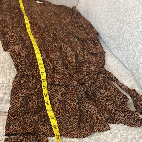 Vintage Victoria’s Secret Kimono Robe Animal Print OS - Picture 9 of 9